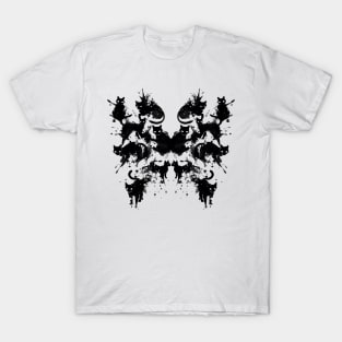 Rorschach Test Cat’s On My Mind T-Shirt